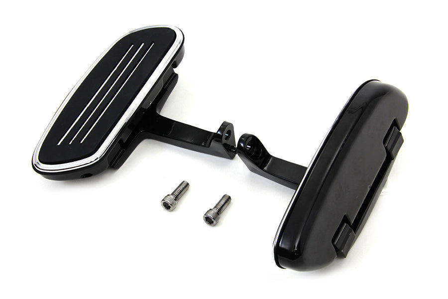 V-Twin Manufacturing Passenger Footboard Set with Streamliner Design - additional view 4