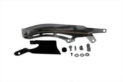 V-Twin Manufacturing Chrome Rear Belt Guard Upper - additional view 2
