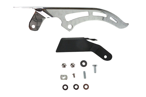V-Twin Manufacturing Chrome Rear Upper Belt Guard