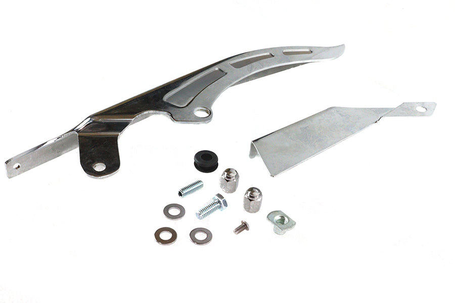 V-Twin Manufacturing Chrome Upper Rear Belt Guard - additional view 2