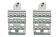V-Twin Manufacturing Bronx Passenger Footpeg Set Chrome