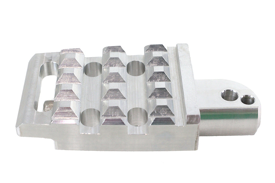 V-Twin Manufacturing Bronx Passenger Footpeg Set Chrome - additional view 3