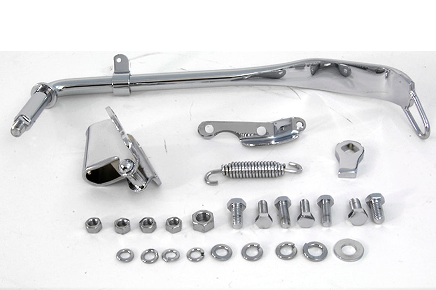 V-Twin Manufacturing Jiffy Kickstand Assembly Chrome - additional view 3