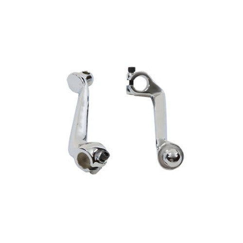 Footpeg Support Set Driver Chrome - V-Twin 27-1735 - OEM 50948-71 - Sportster 1952-1974