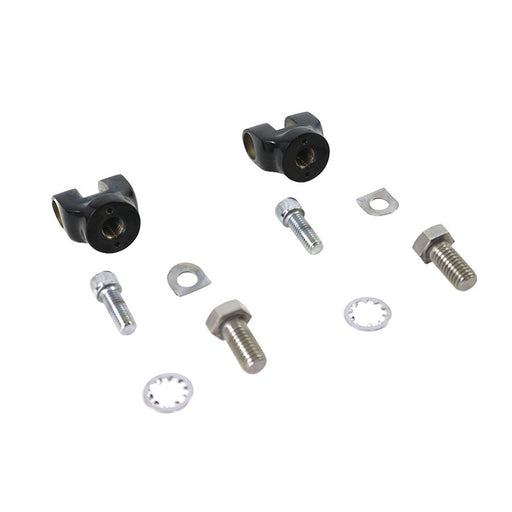 Mini Footpeg Clevis Set Black - V-Twin 27-1822