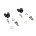 Mini Footpeg Clevis Set Black - V-Twin 27-1822