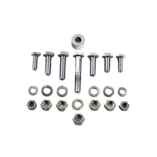 Exhaust System Mounting Bolt Kit Chrome - V-Twin 2719-22