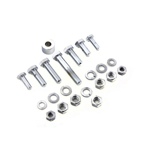 Exhaust System Mounting Bolt Kit Chrome - V-Twin 2719-22