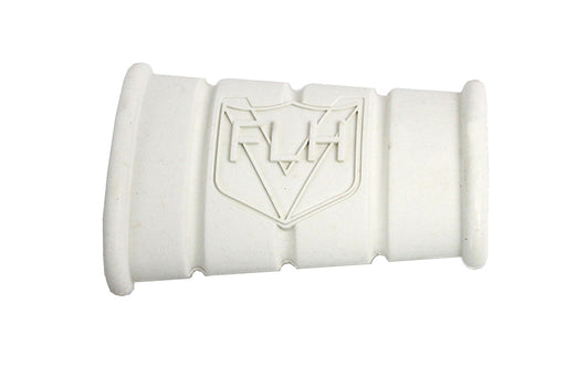 V-Twin Manufacturing White Rubber Kick Starter Pedal With FLH Logo - additional view 2
