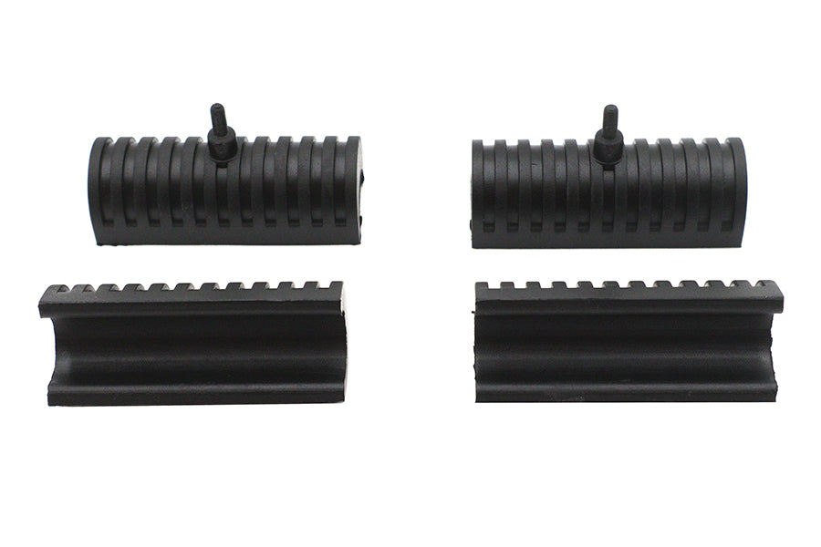 V-Twin Manufacturing Saddlebag Lower Rubber Bumper Set