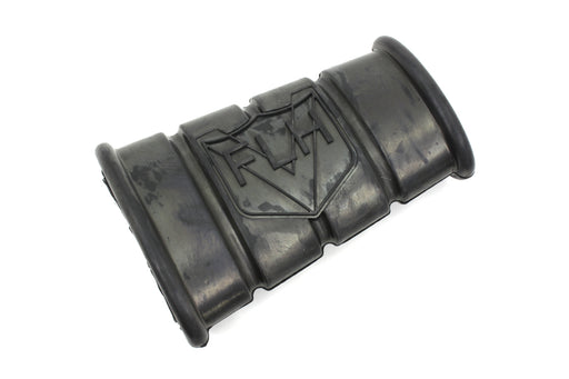 V-Twin Manufacturing Black Rubber Kick Starter Pedal With FLH Logo - additional view 2