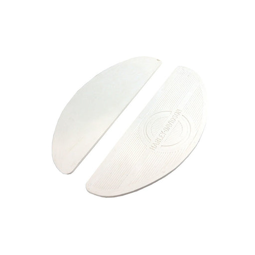 Footboard Mat Set White - V-Twin 28-0469