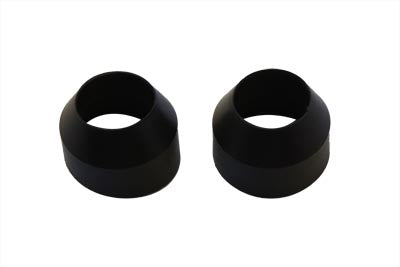 V-Twin Manufacturing 35mm Rubber Fork Boots Black
