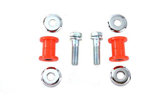 V-Twin Manufacturing 1/2-13 x 2" Heavy Duty Riser Bolt Bushing Kit