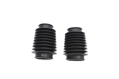 V-Twin Manufacturing Fork Boot Set Black