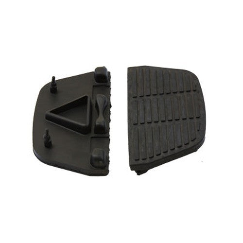 Passenger Footboard Mat Black - V-Twin 28-2120 - OEM 50606-86A - Evolution Touring 1986+