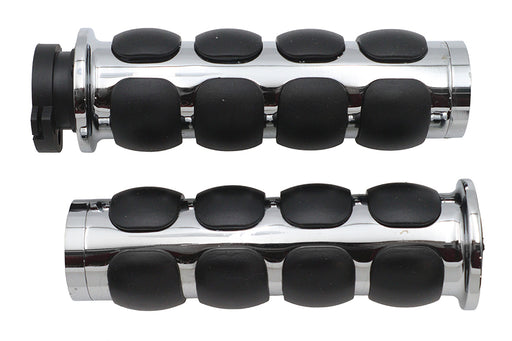 Ultima Ultima Cushioned Grip Set with Chrome Ends