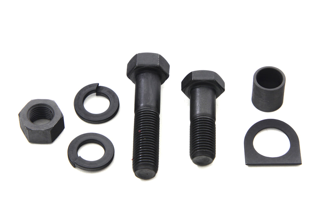 Colony Parkerized Starter Crank and Kick Starter Pedal Mounting Kit