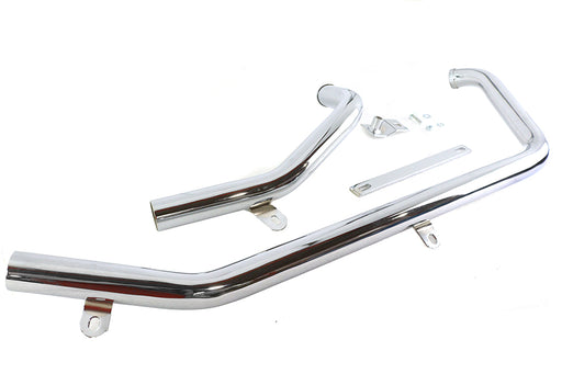 Paughco Exhaust Header Set Chrome - additional view 2