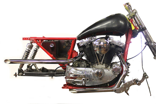 Paughco Exhaust Drag Pipe Set Slash Cut - additional view 2