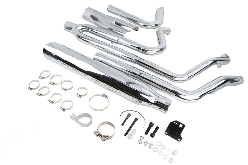 Ultima Ultima Dominator 2:1 Exhaust Header System Chrome - additional view 2