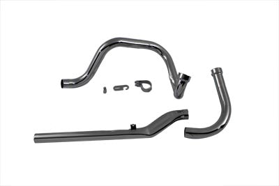 Paughco Dual Crossover Chrome Exhaust System