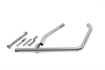 Paughco 2 into 1 Exhaust Pipe Header Chrome