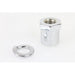 Front Axle Nut and Washer Kit Chrome Plated - V-Twin 2929-2 - OEM 43886-52 - Sportster 1952-1972