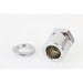 Front Axle Nut and Washer Kit Chrome Plated - V-Twin 2929-2 - OEM 43886-52 - Sportster 1952-1972