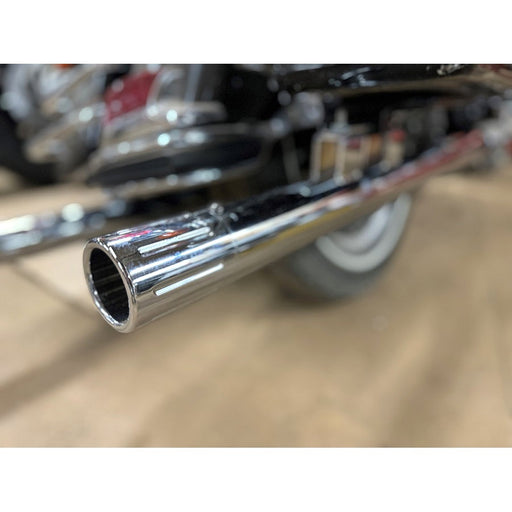 FLT Shotgun Tail Pipe Extension Set - V-Twin 30-0074 - Big Twin 1995-2016