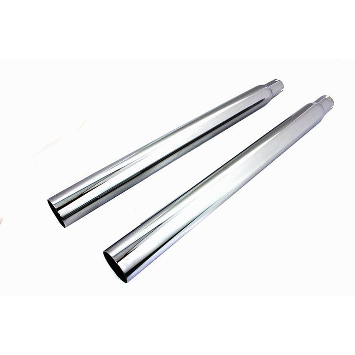 Dumper Exhaust Straight Pipe Set - Wyatt Gatling 08-6147 - Big Twin 1995-2016