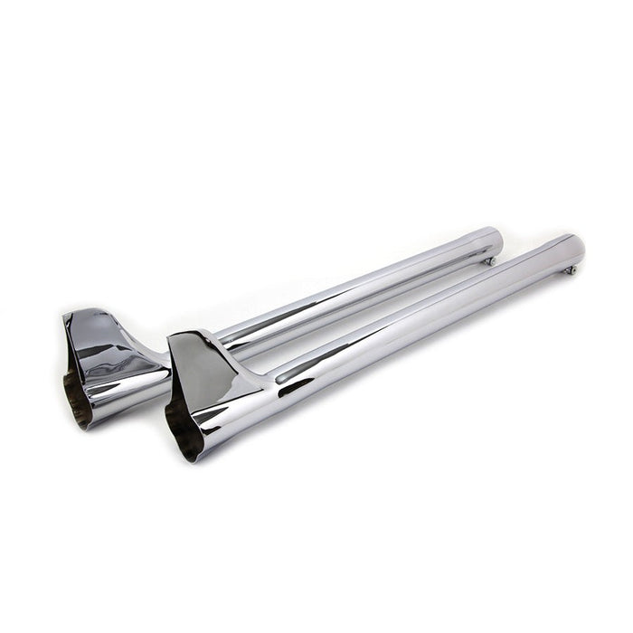 30 Straight Exhaust Pipe with Bronx Tail Set - V-Twin 30-0495