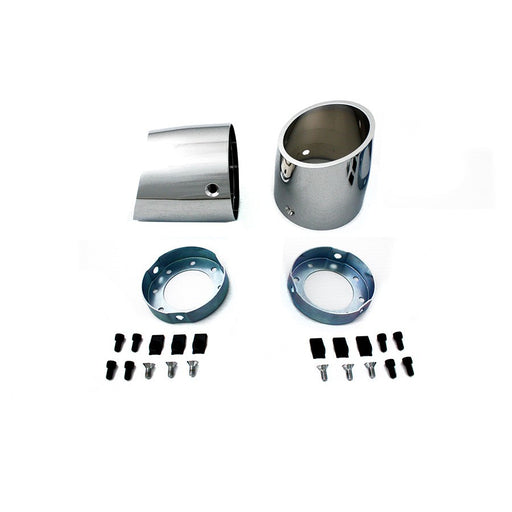 Slash Style Tips for 4 Mufflers - V-Twin 30-0605 - Big Twin 0+