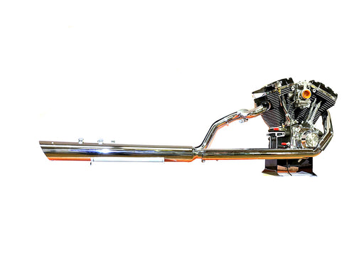 V-Twin Manufacturing Touring Crossover Exhaust Header System Chrome - additional view 2