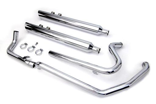 V-Twin Manufacturing Touring Crossover Exhaust Header System Chrome - additional view 2