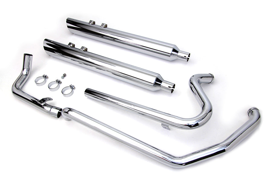 V-Twin Manufacturing Touring Crossover Exhaust Header System Chrome - additional view 2