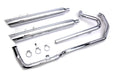 V-Twin Manufacturing Touring Crossover Exhaust Header System Chrome - additional view 3