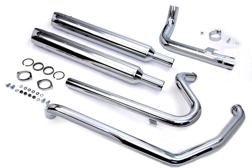 V-Twin Manufacturing Touring Crossover Exhaust Header System Chrome - additional view 2