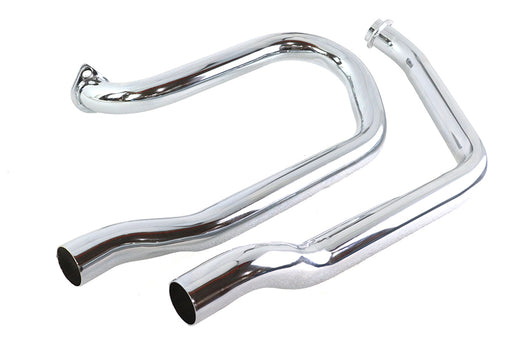 V-Twin Manufacturing Alphabet FX-FXE Exhaust Header Set Chrome - additional view 2