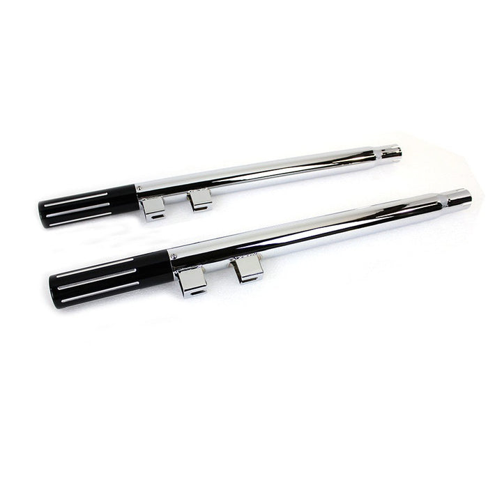 FLT Shotgun Tail Pipe Extension Set - V-Twin 30-0658 - Big Twin 1995-2016