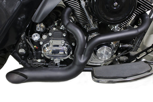 V-Twin Manufacturing FXD 2:1 Lake Side Pipe Exhaust Black - additional view 2