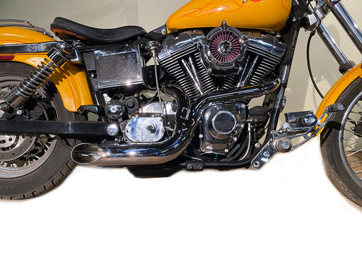 V-Twin Manufacturing FXD 2:1 Lake Side Pipe Exhaust Chrome - additional view 2