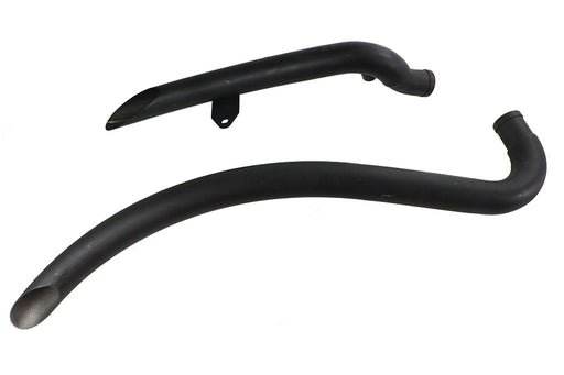 V-Twin Manufacturing Factory Sample Curved Radius Exhaust Header Set Black - additional view 2