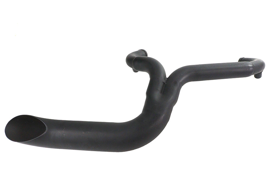 V-Twin Manufacturing Factory Sample FXD 2:1 Lake Side Pipe Exhaust Black