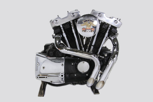 V-Twin Manufacturing Ironhead LAF Exhaust Header Set Chrome - additional view 2