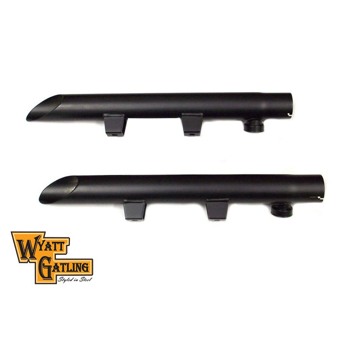 Wyatt Gatling Pipe Exhaust Extension Set - V-Twin 30-0743 - Sportster 2004-2013