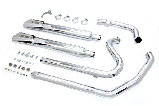 V-Twin Manufacturing Crossover Exhaust Header and Muffler Kit - additional view 2