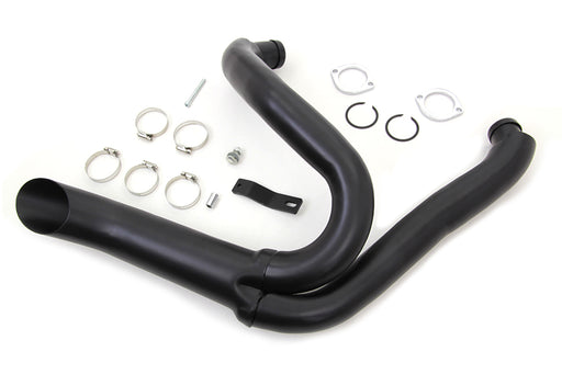 Wyatt Gatling Black Wyatt Gatling 2 into 1 Exhaust Pipe Header Kit - additional view 2