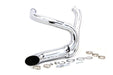 Wyatt Gatling Chrome Wyatt Gatling 2 into 1 Exhaust Pipe Header Kit - additional view 3