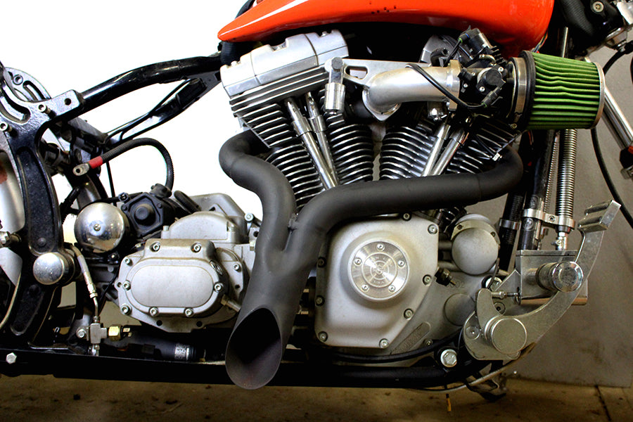 Wyatt Gatling Wyatt Gatling Y" Exhaust Pipe Header Black